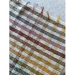 Pledd voksen - strikkekit (norsk opskrift) Finull - bland selv farverne