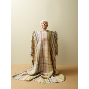 Babypledd- strikkekit (norsk opskrift) Finull - Farver som p foto