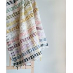 Babypledd- strikkekit (norsk opskrift) Finull - Farver som p foto