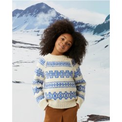 Fjre genser barn - strikkekit, Fivel - str. 10 r