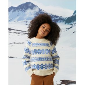 Fjre genser barn - strikkekit, Fivel - str. 2 r