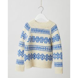 Fjre genser barn - strikkekit, Fivel - str. 10 r