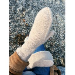 Tovede turvotter - strikkekit, OBS norsk opskrift - str. 3-5 �r