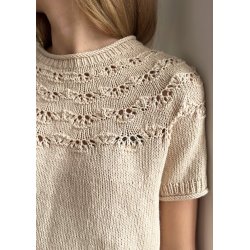 Noomi Tee - garnpakke. Petunia Rauma Garn - 4XL