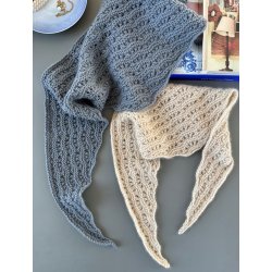 Peacock Scarf - garnpakke, Cashmere Mondial - stort