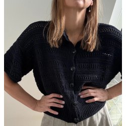 Lacey Loop Cardigan - garnpakke, Pure Silk fra Knitting for Olive - str XL (2XL)