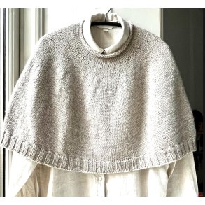 Petras Poncho - garnpakke, Biolana - one size