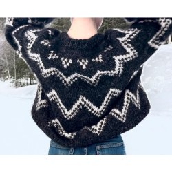 Horisont Sweater - garnpakke, indeholder KUN garn - M -XL