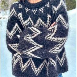Horisont Sweater - garnpakke, indeholder KUN garn - M -XL