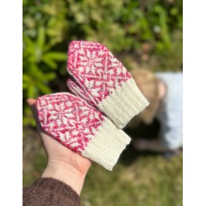 Nora Mittens junior strikkekit - Jawoll- str 2 - 10 �r