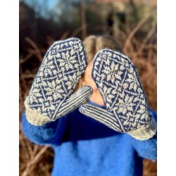 Nora Mittens strikkekit - Jawoll- str 1 (2) 3