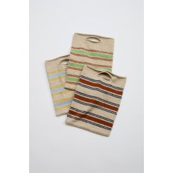 Piazzaveske - strikkkekit, OBS opskriften er p� norsk.