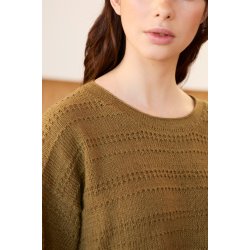 Patra Linntop - strikkekit, OBS opskrift p� norsk - 3XL