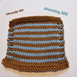 Stripe Overload Polo - Strikkekit - L (XL)