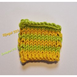 Stripe Overload Polo - Strikkekit - L (XL)