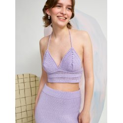 Krokus Soltop - h�klekit, OBS norsk opskrift - XL (2XL) 3XL