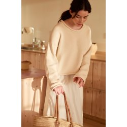 Emina Sommergenser- strikkekit (NORSK OPSKRIFT), Tjukk Bomull - M