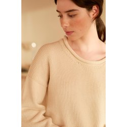 Emina Sommergenser- strikkekit (NORSK OPSKRIFT), Tjukk Bomull - M