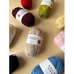 Emina Sommergenser- strikkekit (NORSK OPSKRIFT), Tjukk Bomull - M