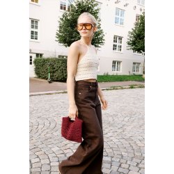 Heia miniveske - strikkekit, OBS opskriften er p� norsk