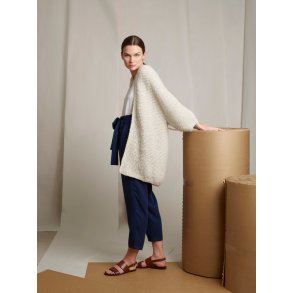 Rillejakke kit, Alpakka Lin - XS (S) M