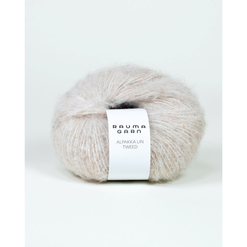 Alpakka Lin Tweed natur
