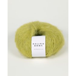 Rillejakke kit, Alpakka Lin - L (XL) 2XL