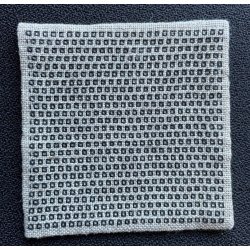 Blackwork kaffebrikker Broderikit 