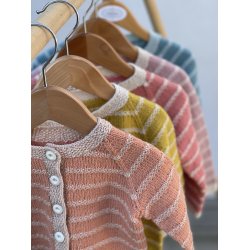 Kajas Cardigan (kologisk Sommeruld) - strikkekit - 4 r