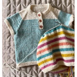 Eriks T-shirt str. 0-9 mdr.