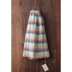 Hklet zigzag-babytppe - hklekit, CaMaRose kologisk Sommeruld - vlg selv farverne