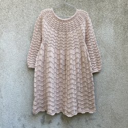 Barbroe kjole (merino)- kit - 2 r