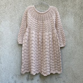 Barbroe kjole (merino)- kit - 8 r