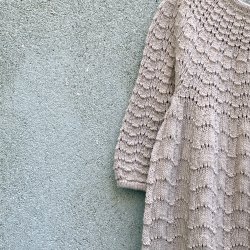 Barbroe kjole (merino)- kit - 2 r