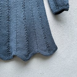Bregne Kjole - strikkekit (merino) - 4 r