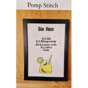 Gin Hass - broderikit - bestillingsvare