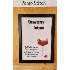 Strawberry Daiquiry - broderikit - bestillingsvare