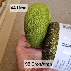 99 Sequin Top - strikkekit - L (XL)