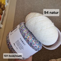 99 Sequin Top - strikkekit - L (XL)