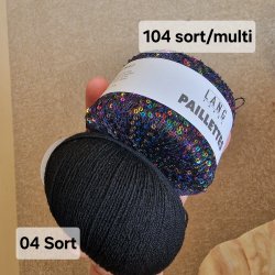 99 Sequin Top - strikkekit - L (XL)