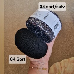 99 Sequin Top - strikkekit - L (XL)