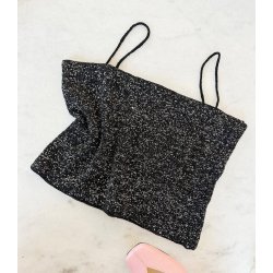 99 Sequin Top - strikkekit - L (XL)