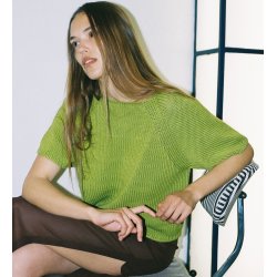 Sidewalk Tee - strikkekit - XS