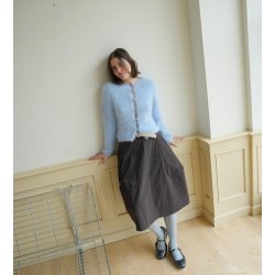 Holy Cardigan - strikkekit, Angora - XS