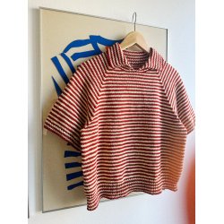 Stripe Overload Polo - Strikkekit - L (XL)