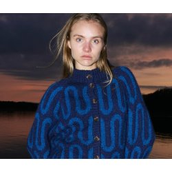 Wave Cardi - Strikkekit - str. L-2XL