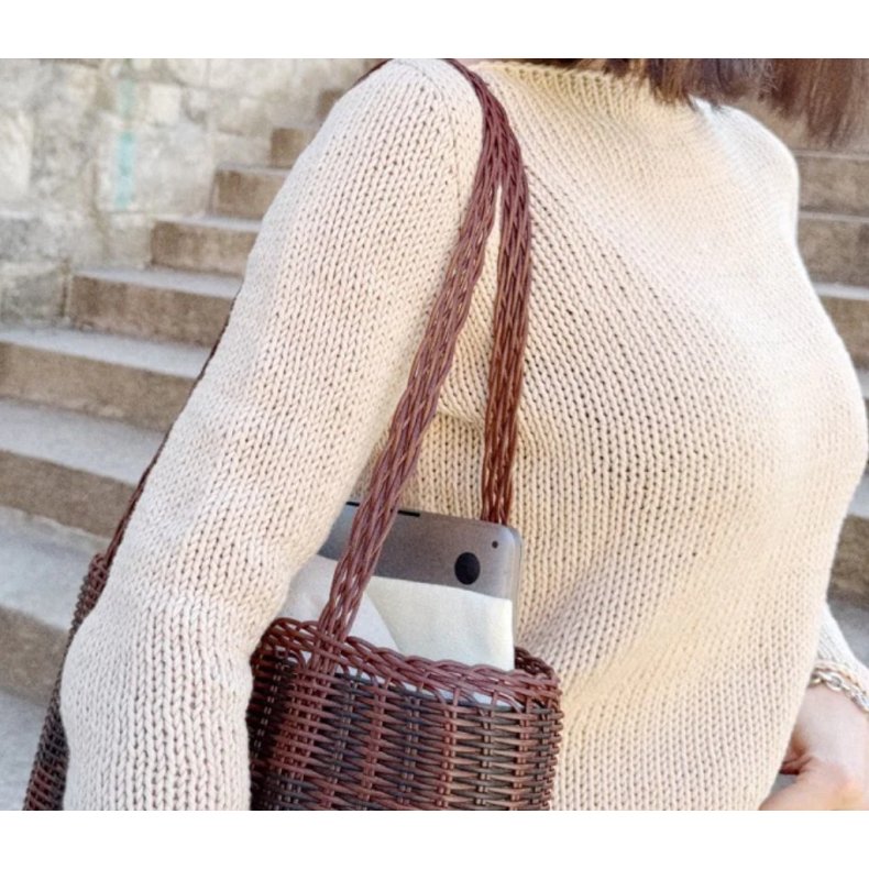 Sidewalk Blouse - strikkkekit - 2XL