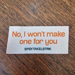 Labels fra Spektakelstrik