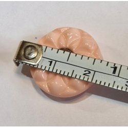  Lyserd knap med "diamant" 20 mm