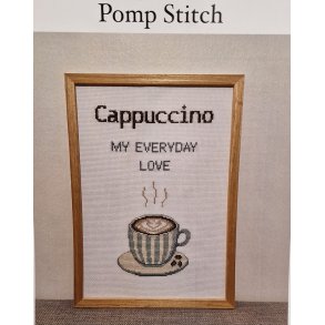 Cappuccino - broderikit - bestillingsvare